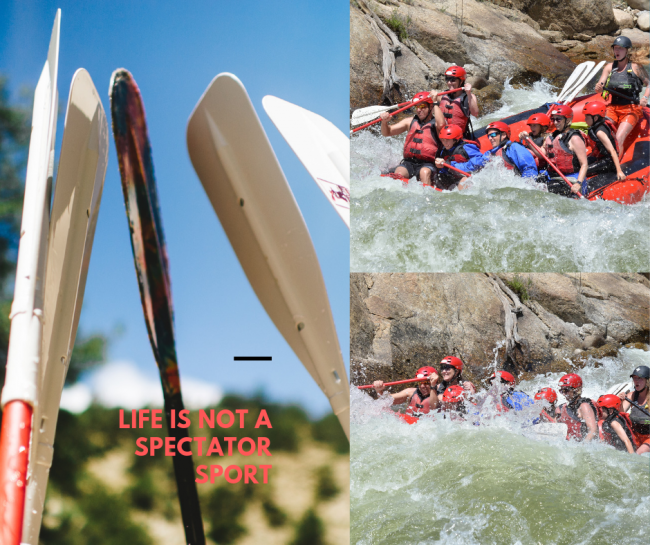 Copy of Copy of Copy of Life is not a spectator sport